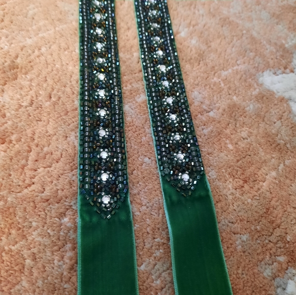 JCREW embroidered ribbon belt sash - Picture 1 of 6